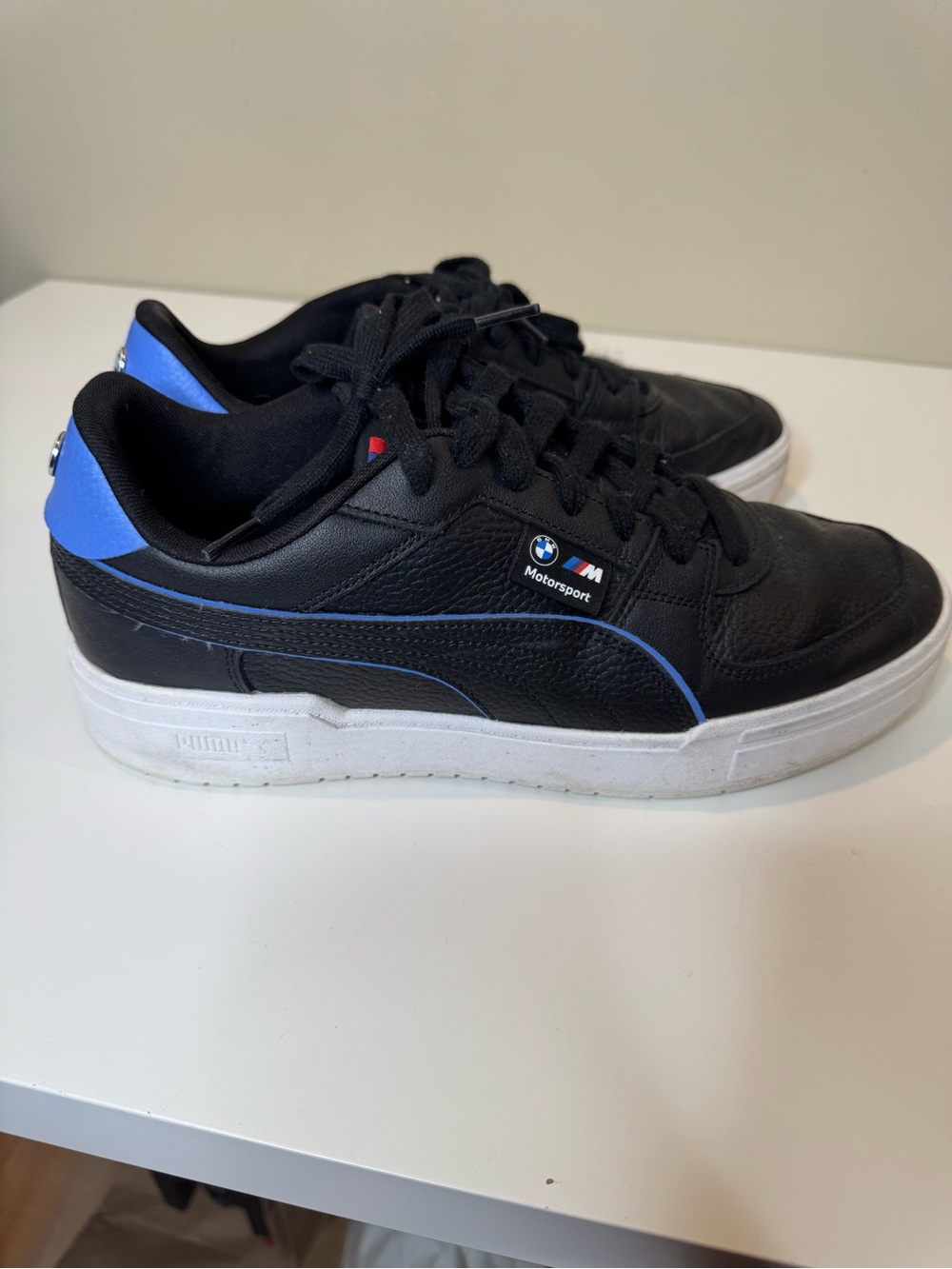 PUMA BMW M Motorsport Caven 2.0 Sneakers Black Blue Men’s Size 13